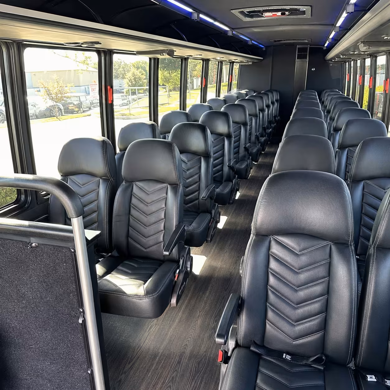 30 passenger minibus interior