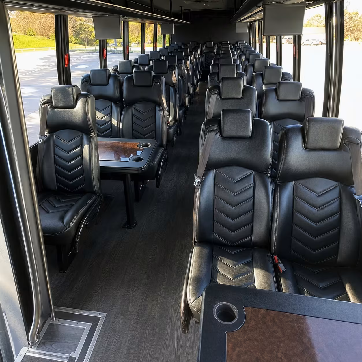 35 passenger minibus inside