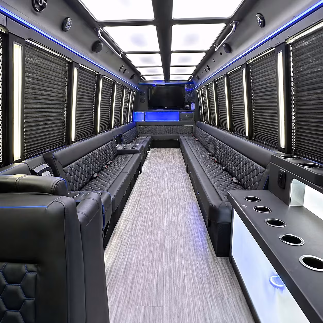 party bus interior