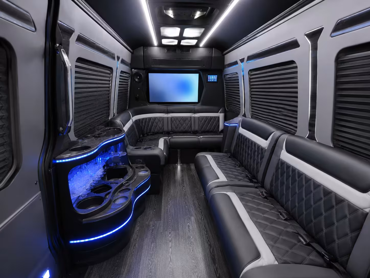 sprinter limousine inside
