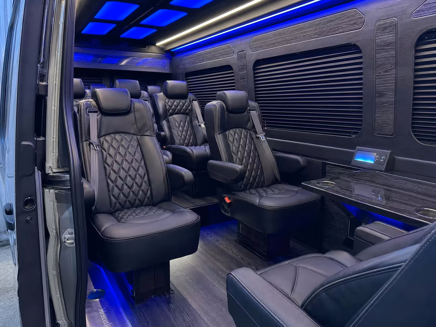 sprinter van transportation for groups and events across commerce city