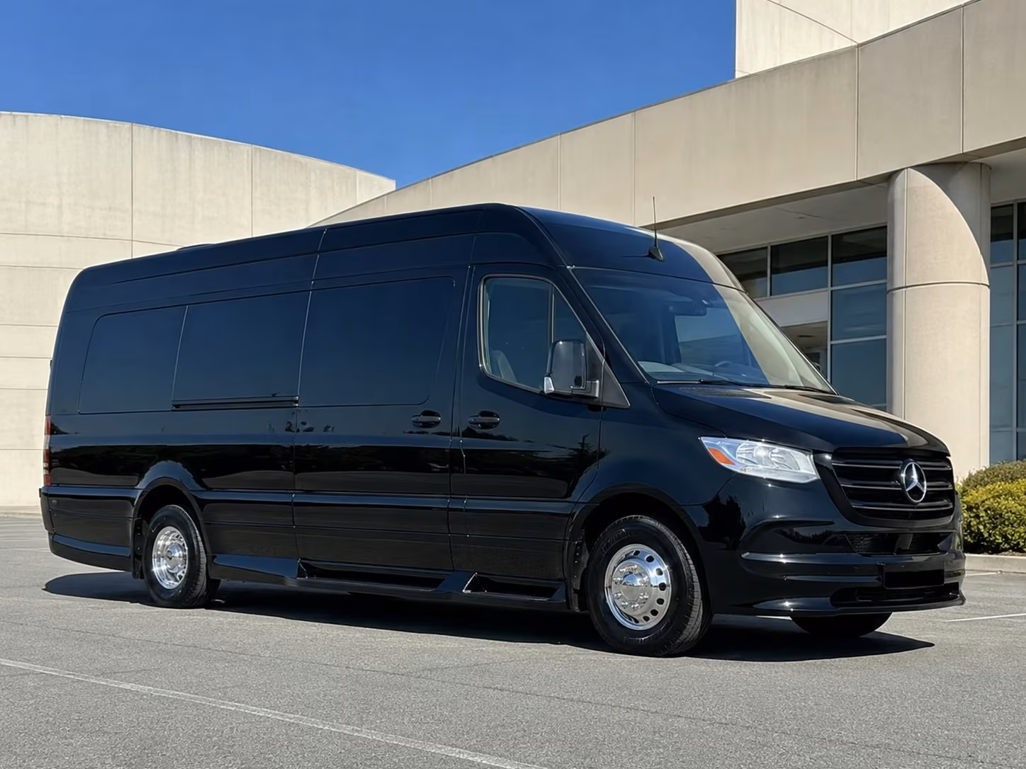 sprinter van with driver